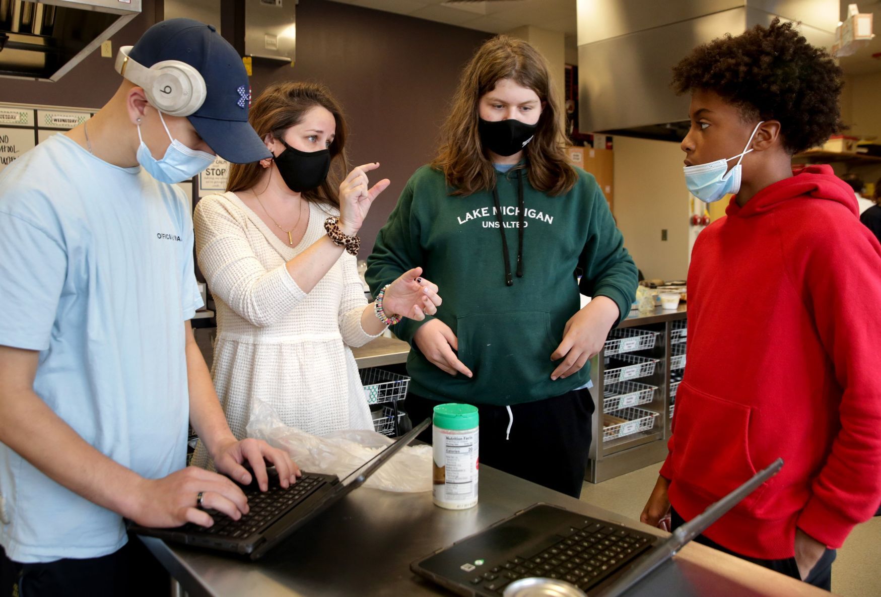 Clayton High School Family Consumer Sciences class